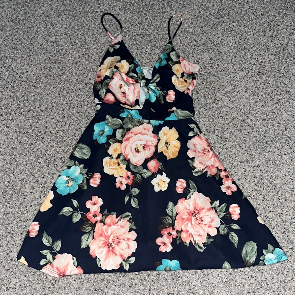 Floral Skater Dress